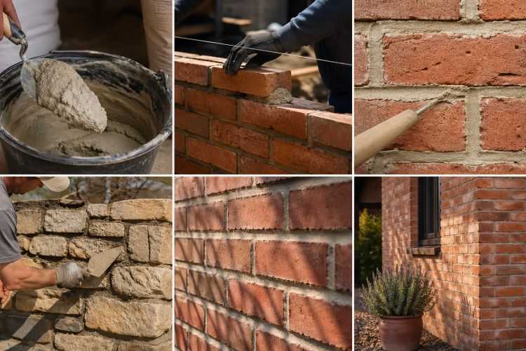 Mortar de zidărie pe bază de var hidraulic